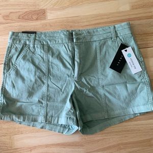 Mint green shorts-brand new